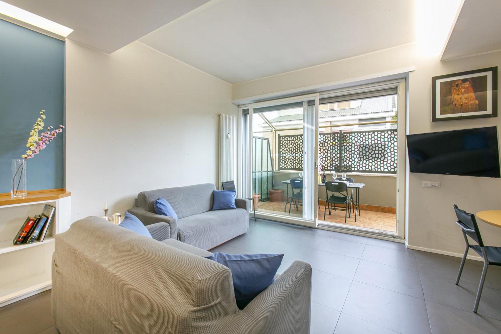 La Terrazza Di Vigna Clara Apartamento